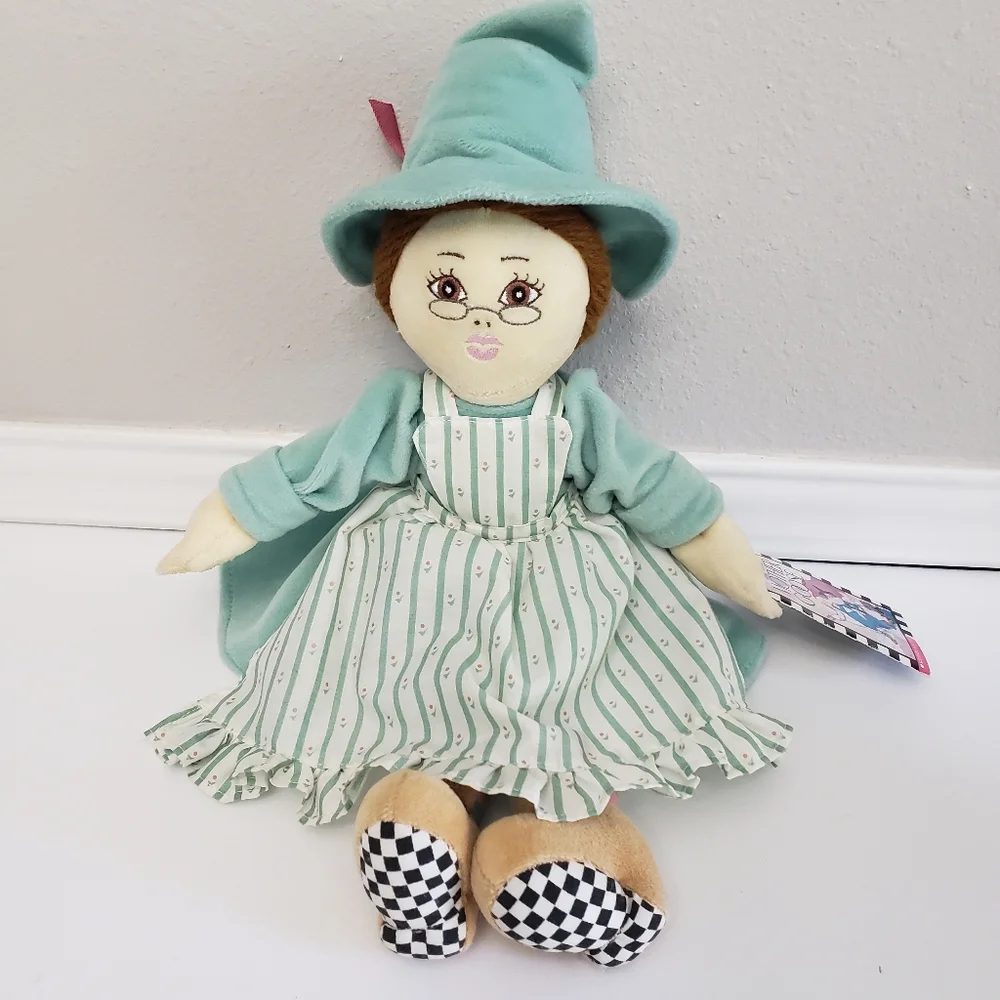 The Real Mother Goose Doll Scholastic Plush Side Kicks 1998 16” Stuffed Animal